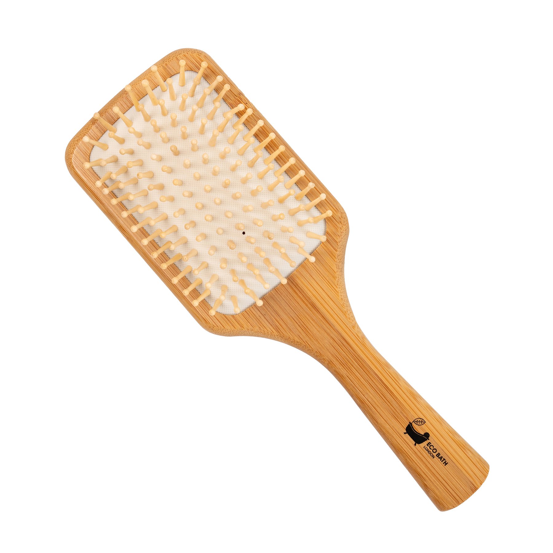 ECO BATH BAMBOO HAIR BRUSH WITH WOODEN PINS | Bathing Beauty